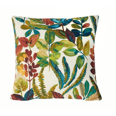 4 X Tonga Summer Scatter Cushions - Square Filled Pillows For Home Garden Sofa, Chair, Bench, Seating Furniture - 43 X 43Cm - image 1