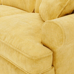 Alfie Gold Large 2X2 Corner Sofa For Living Room - Fully Assembled By Roseland Furniture - thumbnail 3