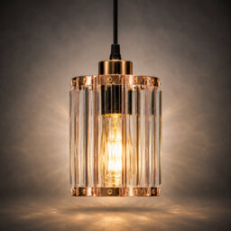 Shopnbits Crystal Pendant Light Shade Modern Ceiling Chandelier Acrylic Lamp For Bedroom Living Room - thumbnail 1