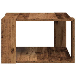 Walplus Coffee Table Old Wood 51.5 X 51.5 X 30 Cm Engineered Wood - thumbnail 6