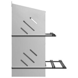 Walplus Chicken Nesting Box With 4 Compartments Galvanized Silver Metal - thumbnail 6