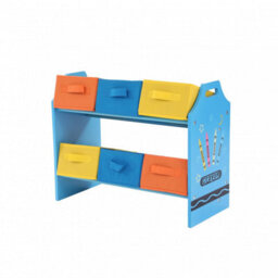Oypla Childrens Crayon Organisation Toy Games Storage Unit Basket - thumbnail 6
