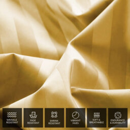 Pamposh Pack Of 2 Premium Reversible Super King Duvet Covers With Zip Closure, Corner Ties & Matching Pillows Soft Easy Care Bedding - thumbnail 3