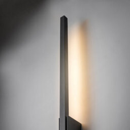 CGC Lighting Cgc Anthractite Dark Grey Long Slim Led Outdoor Indoor Wall Light 3000K Warm White 12W Ip54 - thumbnail 5