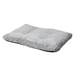 Skylos Grey Extra Large Dog Bed Mattress Plush Cushion Pet Crate Pad Mat - thumbnail 2