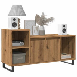 Berkfield Tv Cabinet Artisan Oak 100X35X55 Cm Engineered Wood - thumbnail 3