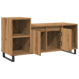 Berkfield Tv Cabinet Artisan Oak 100X35X55 Cm Engineered Wood - thumbnail 5