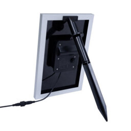 Teamson Home Outdoor Garden Solar-Powered Modern Waterfall Fountain, Black - thumbnail 6