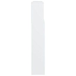 Berkfield Headboard Cabinet White 220X19X103.5 Cm - thumbnail 4