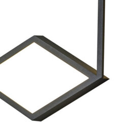 Luminosa Lighting Luminosa Kubick Ceiling/wall Light Dimmable, 24W Led, 3000K, 1630Lm, Black, 3Yrs Warranty - thumbnail 4