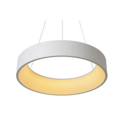 Lucide Talowe Halo Led Ceiling Pendant Light White - thumbnail 5