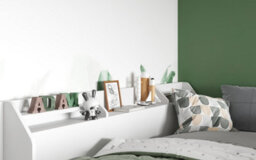 Flair Stepaside L Shaped Bunk Bed - White - thumbnail 7