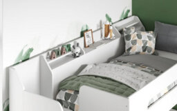 Flair Stepaside L Shaped Bunk Bed - White - thumbnail 4