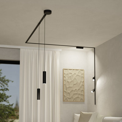 Eglo Track Plus Single Pendant Light Wbs