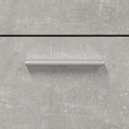 Berkfield Bathroom Cabinet With Mirror Concrete Grey Engineered Wood - thumbnail 8
