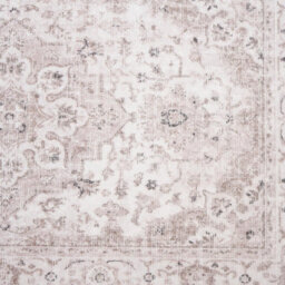 OHS Washable Rug Vintage Living Room Bedroom Carpet Mat, Natural - 66 X 200Cm - thumbnail 7