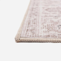 OHS Washable Rug Vintage Living Room Bedroom Carpet Mat, Natural - 66 X 200Cm - thumbnail 6