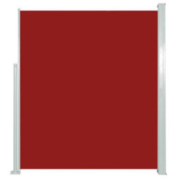 Walplus Retractable Side Awning Garden Sun Shade Canopy Gazebo For Back Door, Porch, Patio 160 X 500 Cm Red - thumbnail 2
