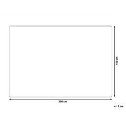 Beliani Blanket Elova 150 X 200 Cm Mustard - thumbnail 3