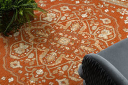 RugsX Wool Carpet Soho 477.01.la301 Osta Ornament, Frame Natural Terracotta Beige 240X340 Cm - thumbnail 5