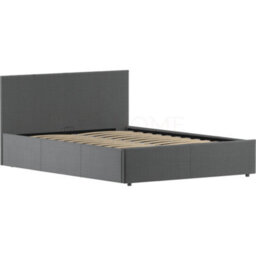 Lassic Vida Designs Veronica Dark Grey Linen Ukfr 4Ft6 Double Ottoman Bed Frame, 190 X 135Cm - thumbnail 9