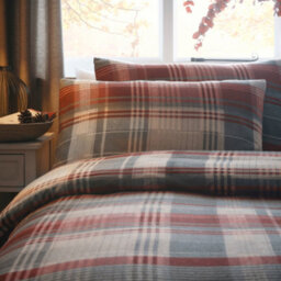 Appletree Connolly 100% Brushed Cotton Duvet Cover Set - thumbnail 2