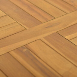 Berkfield Square Table Top 50X50X2.5 Cm Solid Wood Teak - thumbnail 5