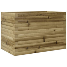 Berkfield Rustic Garden Planter 70X40X45.5 Cm Impregnated Wood Pine