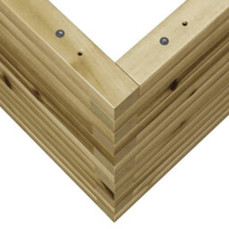 Berkfield Rustic Garden Planter 70X40X45.5 Cm Impregnated Wood Pine - thumbnail 8