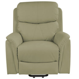 Beliani Electric Recliner Chair Glorie With Massage Faux Leather Green - thumbnail 5