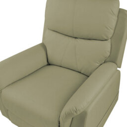 Beliani Electric Recliner Chair Glorie With Massage Faux Leather Green - thumbnail 7