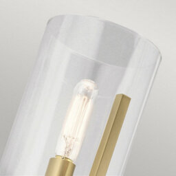 Luminosa Lighting Luminosa Kichler Nye Wall Lamp Brushed Natural Brass - thumbnail 4