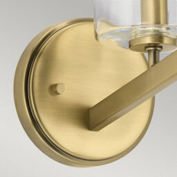 Luminosa Lighting Luminosa Kichler Nye Wall Lamp Brushed Natural Brass - thumbnail 2
