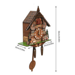 Black Forest Cuckoo Clock Exquisite Wall Clock With Bird Chiming Wall Clock - thumbnail 2