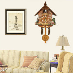 Black Forest Cuckoo Clock Exquisite Wall Clock With Bird Chiming Wall Clock - thumbnail 6