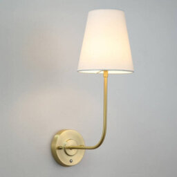 Portwest Westport Manon Usb Rechargeable Led Wall Light Brass - thumbnail 2