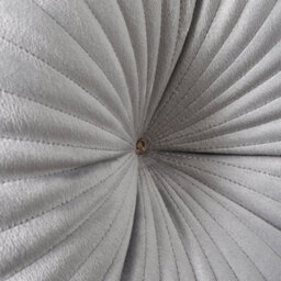 Catherine Lansfield Round Cushion Soft Touch 40X40Cm Cushion Grey - thumbnail 2
