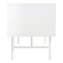 Living And Home White Mdf Framed Freestanding Sideboard Tv Stand Tv Unit H 1400X D 400X H 500mm - thumbnail 4