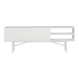 Living And Home White Mdf Framed Freestanding Sideboard Tv Stand Tv Unit H 1400X D 400X H 500mm - thumbnail 5