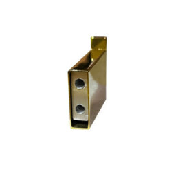 Nes Home Modern Wall Mounted Brass Robe Hook Gold - thumbnail 3