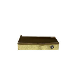 Nes Home Modern Wall Mounted Brass Robe Hook Gold - thumbnail 2