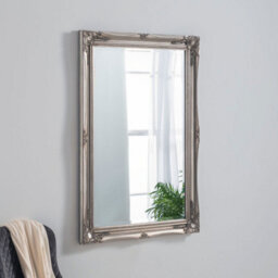 Yearn French Style Carved Mirror Silver 116X90Cm - thumbnail 2