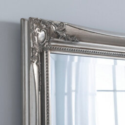 Yearn French Style Carved Mirror Silver 116X90Cm - thumbnail 3
