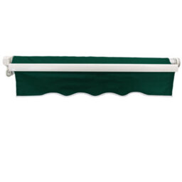 Sundaze 2 X 1.5M Manual Awning Retractable Garden Patio Canopy Sun Shade Shelter With Fittings And Crank Handle  Green - thumbnail 3