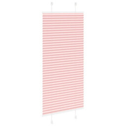 Berkfield Pleated Blind Pink 65X100 Cm Fabric Width 64.4 Cm Polyester - thumbnail 4