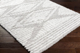 Livabliss Urban Shaggy-Modern Grey White Grey Soft Plush Pile Living Bedroom Rug 200 X 290 Cm Easy Care, Non Shedding - thumbnail 6