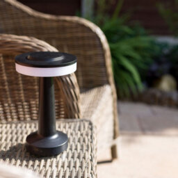 Valuelights Talence Contemporary Wireless Portable Touch Table Lamp With An Integrated Rechargeable Led Mood Light - thumbnail 6