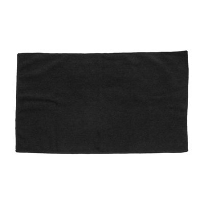 Towel City Microfibre Bath Towel Black (One Size) - image 1