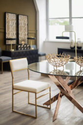 Orsina Elegant Design Dining Chair, Durable And Functional Restaurant Chair, Comfortable Modern Dining Chair - thumbnail 5