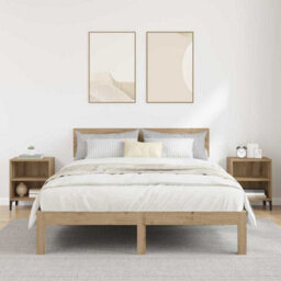 Berkfield Modern Bedside Cabinets 2 Pcs Artisan Oak 40X30X50 Cm Engineered Wood - thumbnail 4